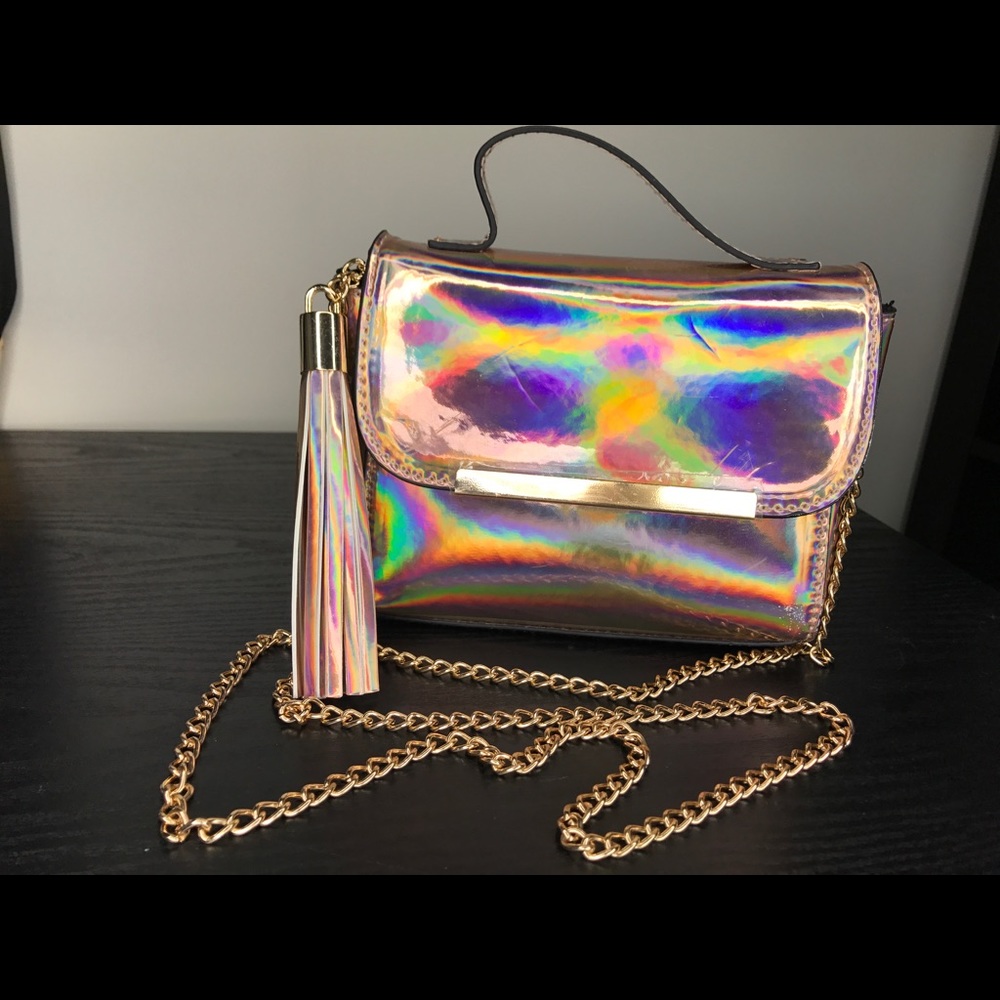 Holographic mini bag